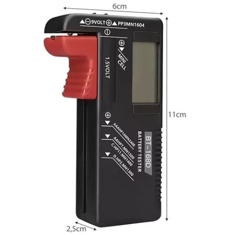 TESTER/ MIERNIK BATERII BIGSTREN 19898