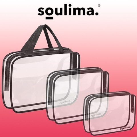 KOSMETYCZKA PRZEZROCZYSTA 3W1 SOULIMA 21448