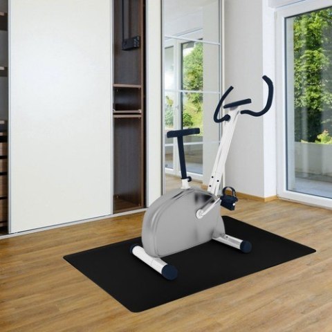 MATA OCHRONNA POD KRZESŁO 100X140CM RUHHY - CZARNA