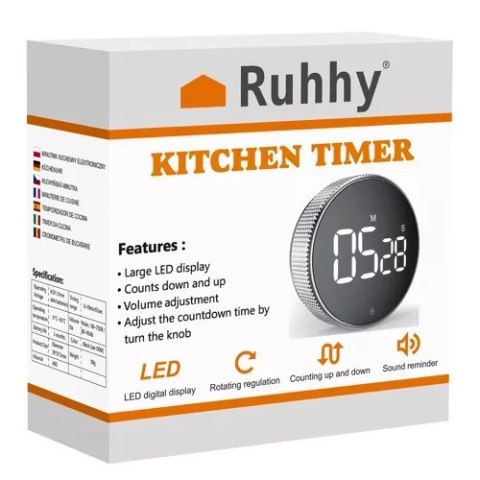 MINUTNIK KUCHENNY ELEKTRONICZNY RUHHY 22052
