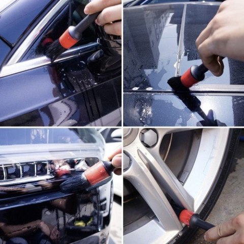 PĘDZLE DETAILINGOWE + ŚCIERECZKA XTROBB 21449