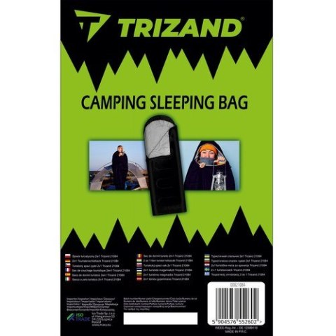 ŚPIWÓR TURYSTYCZNY 2W1 TRIZAND 21084