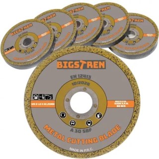 TARCZA DO CIĘCIA METALU- 50SZT. BIGSTREN 21639