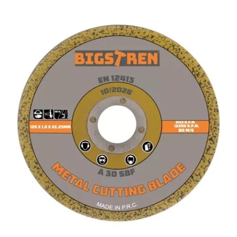 TARCZA DO CIĘCIA METALU- 50SZT. BIGSTREN 21639 TARCZA DO CIĘCIA METALU- 50SZT. BIGSTREN 21639