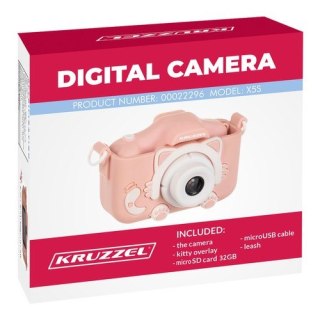 APARAT CYFROWY RÓŻOWY KRUZZEL AC22296