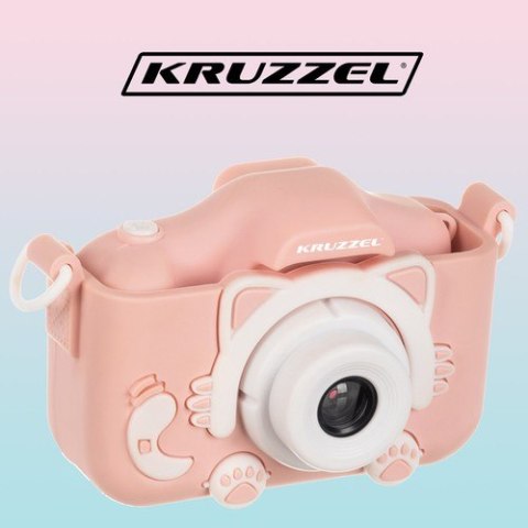 APARAT CYFROWY RÓŻOWY KRUZZEL AC22296
