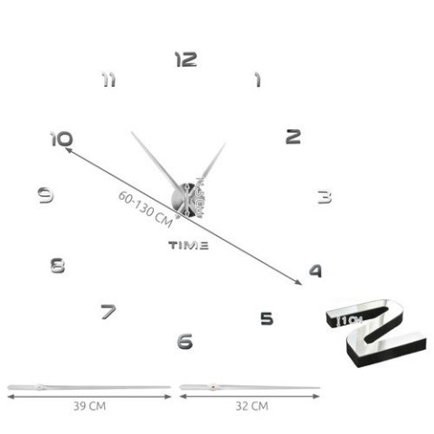 ZEGAR ŚCIENNY DIY RUHHY 22143 ZEGAR ŚCIENNY DIY RUHHY 22143