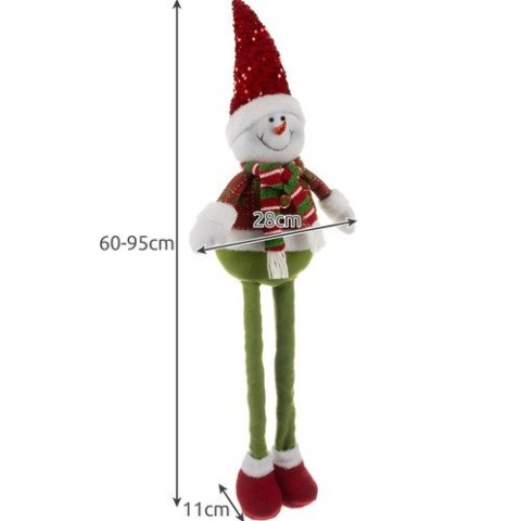 BAŁWAN ŚWIĄTECZNY- TELESKOPOWY 95CM RUHHY 22331