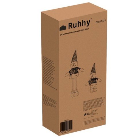 BAŁWAN ŚWIĄTECZNY- TELESKOPOWY 95CM RUHHY 22331