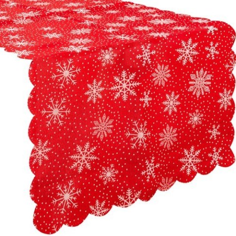 BIEŻNIK ŚWIĄTECZNY 185X35CM RUHHY 22786 BIEŻNIK ŚWIĄTECZNY 185X35CM RUHHY 22786