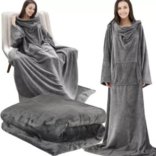 BLUZA- KOCOSZLAFROK JASNOSZARY RUHHY 22649