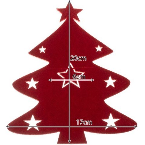 ETUI NA SZTUĆCE- CHOINKI 12SZT. RUHHY 22304