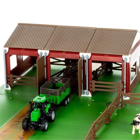FARMA ZE ZWIERZĘTAMI + 2 AUTKA ROLNICZE 22404