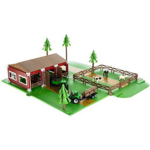 FARMA ZE ZWIERZĘTAMI + 2 AUTKA ROLNICZE 22404