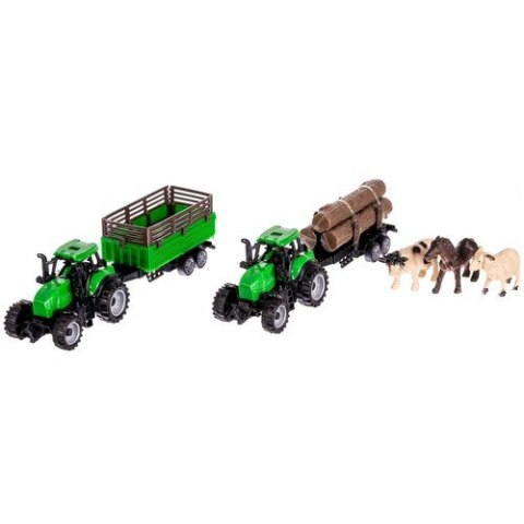 FARMA ZE ZWIERZĘTAMI + 2 AUTKA ROLNICZE 22404