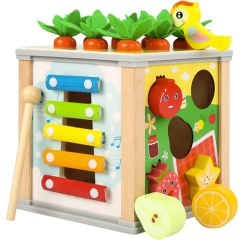 KOSTKA EDUKACYJNA DREWNIANA- SORTER KRUZZEL 22566