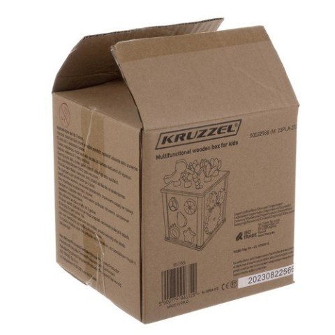 KOSTKA EDUKACYJNA DREWNIANA- SORTER KRUZZEL 22566