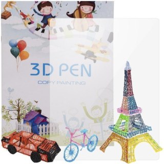 KSIĄŻKA Z SZABLONAMI DO DŁUGOPISU 3D MAALEO 22734