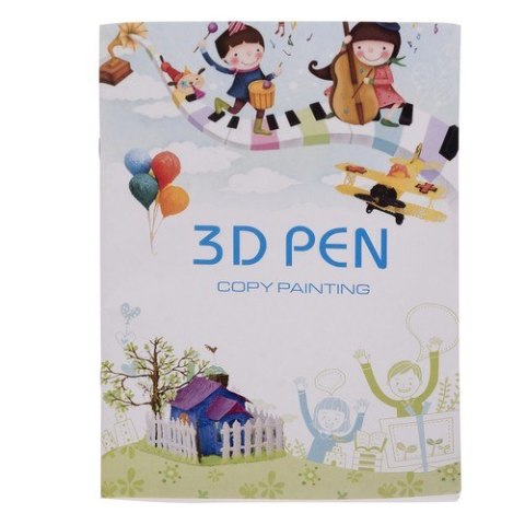 KSIĄŻKA Z SZABLONAMI DO DŁUGOPISU 3D MAALEO 22734