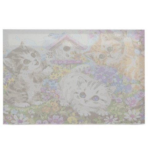 MALOWANIE PO NUMERACH 40X50CM- KOTKI MAALEO 22781