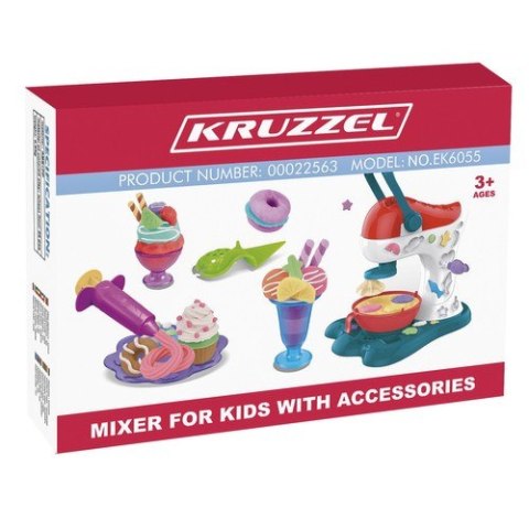 MASA PLASTYCZNA- ZESTAW KRUZZEL 22563 MASA PLASTYCZNA- ZESTAW KRUZZEL 22563
