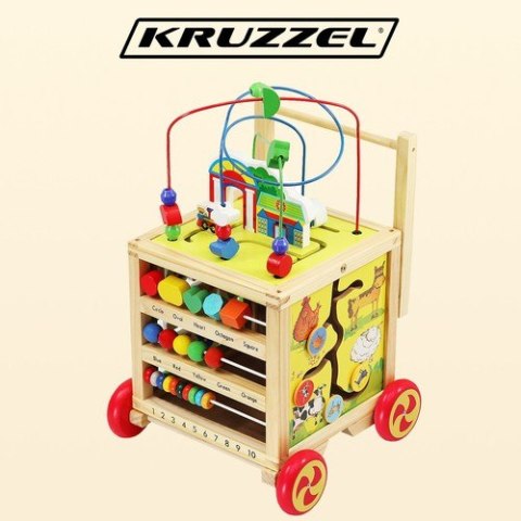 PCHACZ DREWNIANY- KOSTKA EDUKACYJNA 22606