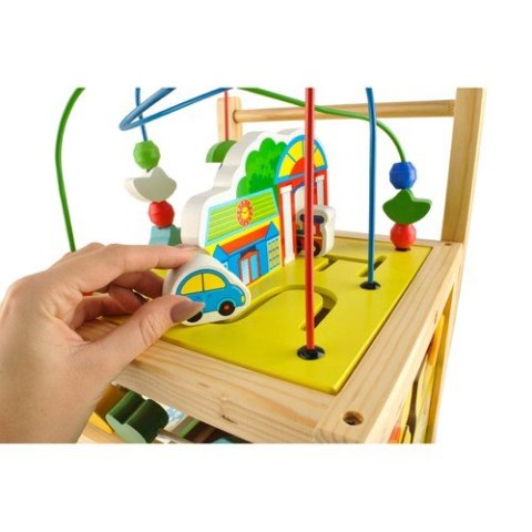 PCHACZ DREWNIANY- KOSTKA EDUKACYJNA 22606