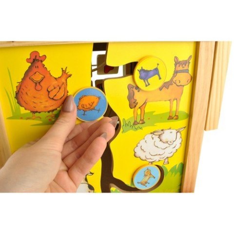 PCHACZ DREWNIANY- KOSTKA EDUKACYJNA 22606