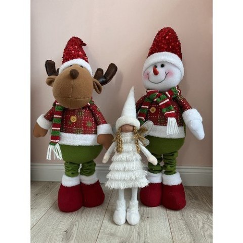 RENIFER ŚWIĄTECZNY- TELESKOPOWY 95CM RUHHY 22329