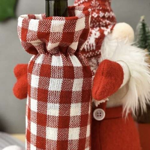 SKRZAT ŚWIĄTECZNY Z TORBĄ NA BUTELKĘ RUHHY 22508