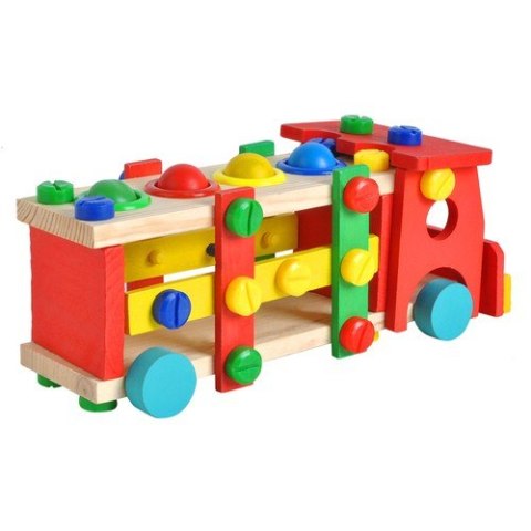CIĘŻARÓWKA EDUKACYJNA DREWNIANA 22372