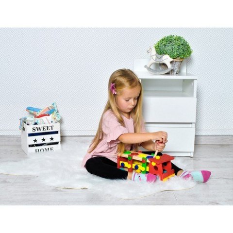 CIĘŻARÓWKA EDUKACYJNA DREWNIANA 22372