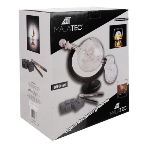 KARAFKA- GLOBUS- ZESTAW DO WHISKY MALATEC 22553