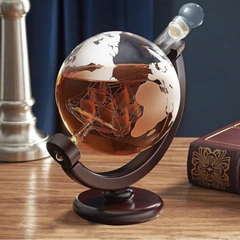KARAFKA- GLOBUS- ZESTAW DO WHISKY MALATEC 22553