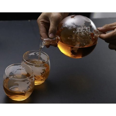 KARAFKA- GLOBUS- ZESTAW DO WHISKY MALATEC 22553