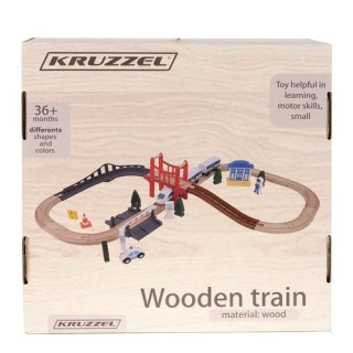 KOLEJKA DREWNIANA- TOR KRUZZEL 22646