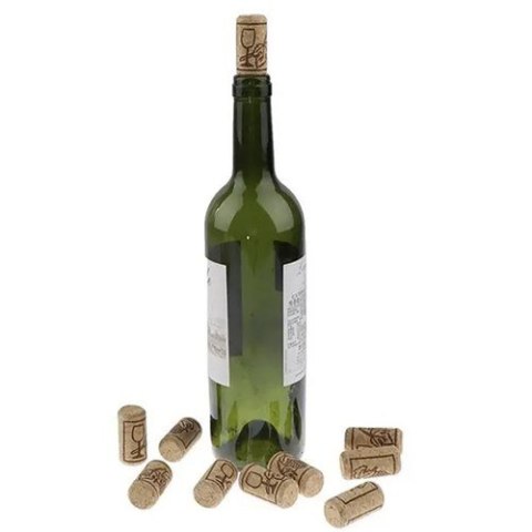 KORKI DO BUTELEK NA WINO- 100SZT. RUHHY 22876