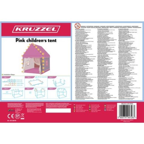 NAMIOT DLA DZIECI- RÓŻOWY KRUZZEL 22653
