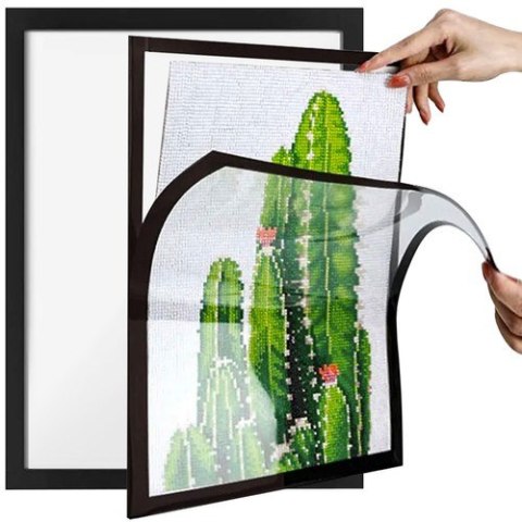 RAMKA MAGNETYCZNA IDEALNIE DOPASOWANA DO DIAMOND PAINTING W ROZMIARZE 30 X 40 CM RAMKA MAGNETYCZNA IDEALNIE DOPASOWANA DO DIAMOND PAINTING W ROZMIARZE 30 X 40 CM