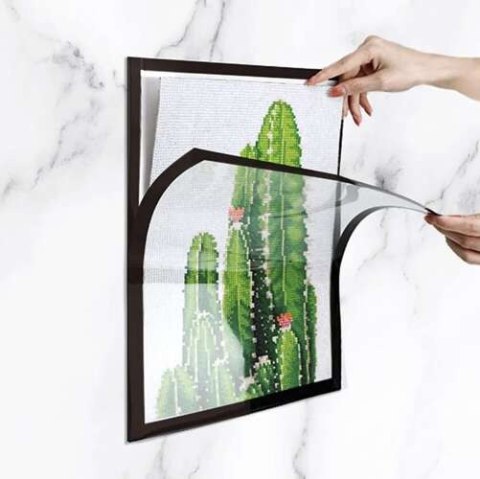 RAMKA MAGNETYCZNA IDEALNIE DOPASOWANA DO DIAMOND PAINTING W ROZMIARZE 30 X 40 CM RAMKA MAGNETYCZNA IDEALNIE DOPASOWANA DO DIAMOND PAINTING W ROZMIARZE 30 X 40 CM