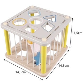SORTER- KOSTKA SENSORYCZNA DREWNIANA 22885
