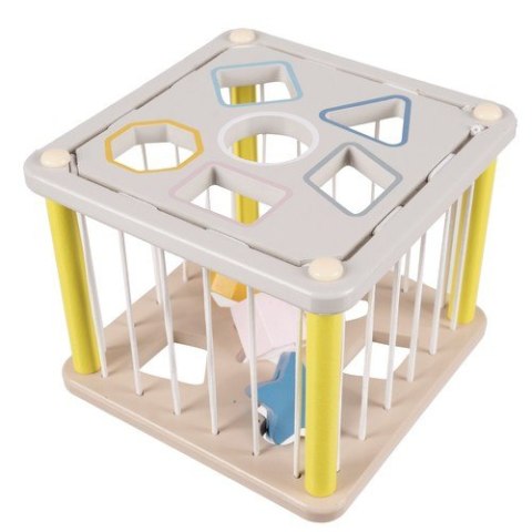 SORTER- KOSTKA SENSORYCZNA DREWNIANA 22885 SORTER- KOSTKA SENSORYCZNA DREWNIANA 22885