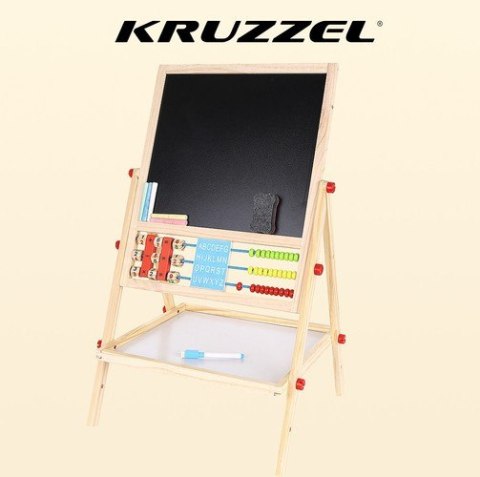 TABLICA DWUSTRONNA DREWNIANA KRUZZEL 22472