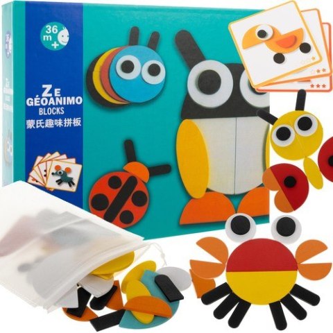 UKŁADANKA DREWNIANA- PUZZLE KRUZZEL 22426