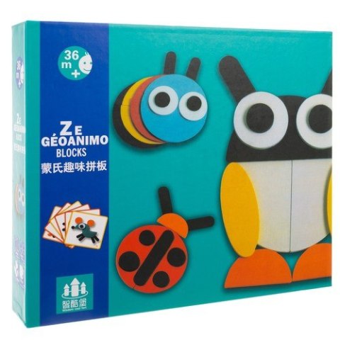 UKŁADANKA DREWNIANA- PUZZLE KRUZZEL 22426