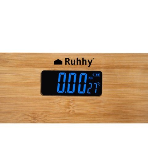 WAGA ŁAZIENKOWA LCD- DREWNIANA RUHHY 22522