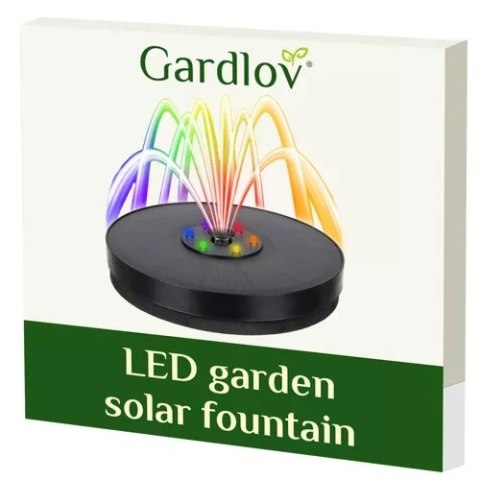 FONTANNA SOLARNA OGRODOWA LED GARDLOV 23227