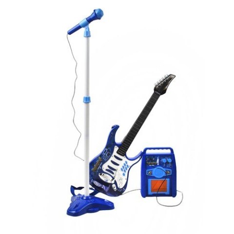 GITARA ELEKTRYCZNA+ MIKROFON+WZMACNIACZ NIEB 22409