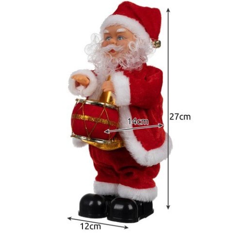 MIKOŁAJ GRAJĄCY- FIGURKA 30CM RUHHY 22162