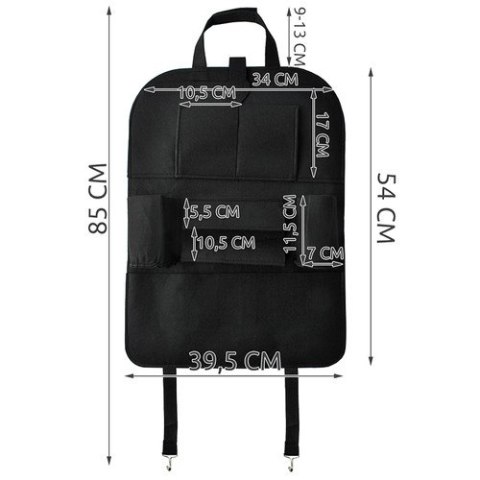 ORGANIZER NA FOTEL SAMOCHODOWY- FILC XTROBB 22849
